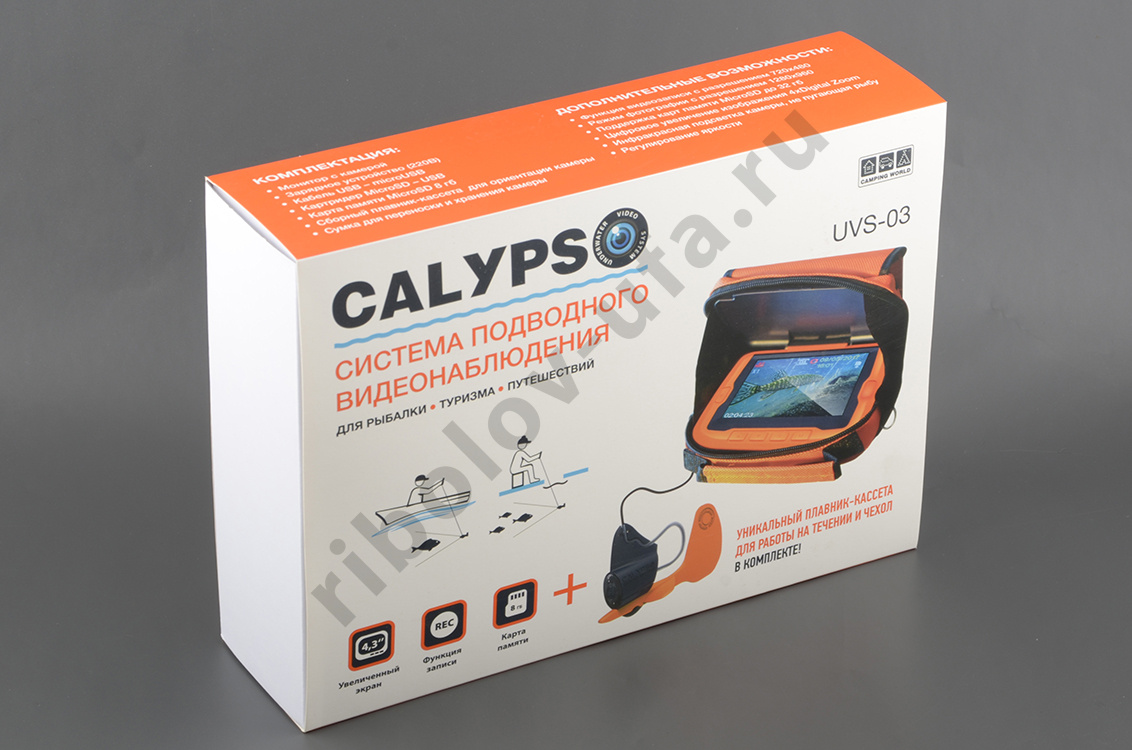 Подводная видео камера Calypso UVS-03 FDV-1111 с функцией записи