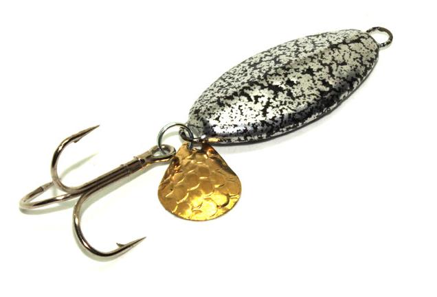 Блесна колеб. Жор Бомбер жереховый с лепестком 18гр