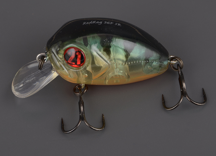 Воблер PONTOON 21 Red Rag 36F-SR, 36мм, 5,7 гр.,  погружен 0.4-0.6 м., №842