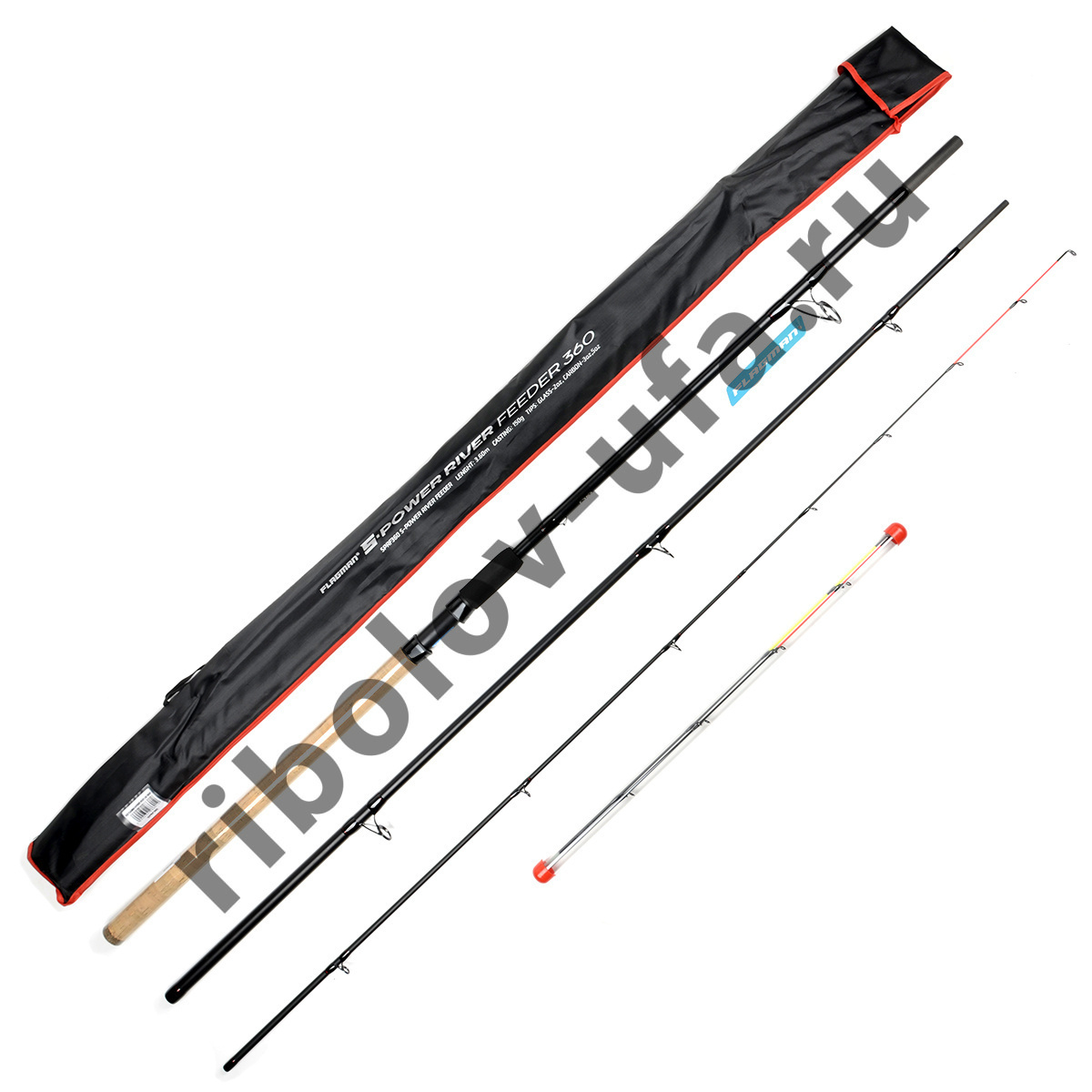 Удилище фидерное Flagman S-Power River 3.9м тест max 150гр.