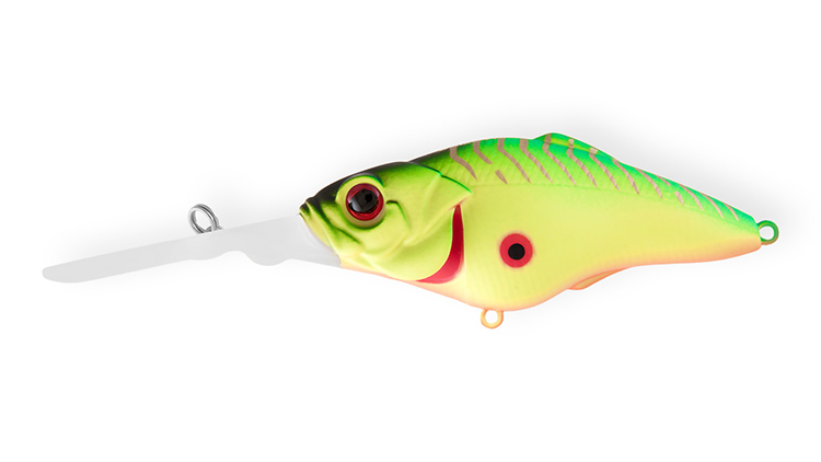 Воблер Strike Pro Small Supersonic 60L плав. 7гр. (1.5-2.5м) кр.VMC  EG-081L#A17