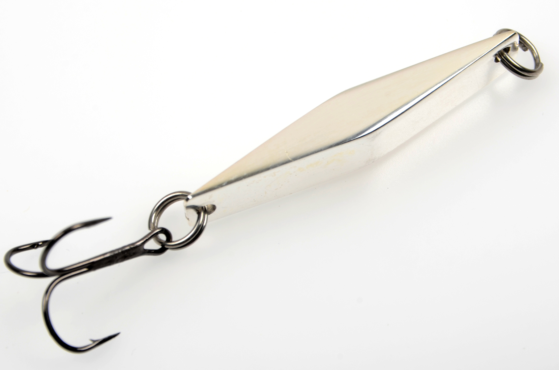 Блесна Русская блесна Стиллер (ромбик Ишутина) 16гр - 01 серебрение