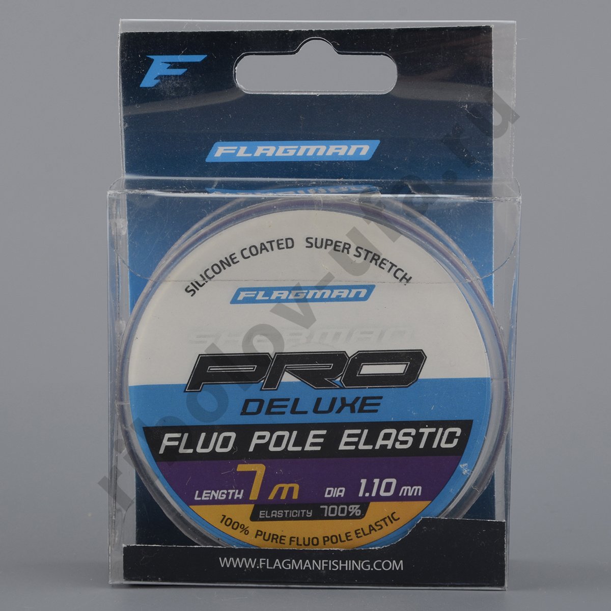 Амортизатор для штекера Flagman Deluxe Fluo Pole Elastic 7м, d-1.1мм violet