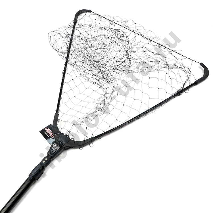 Подсачек Grfish телескоп. Delux,  2,0м, 60х60см, нейлон, яч.30мм