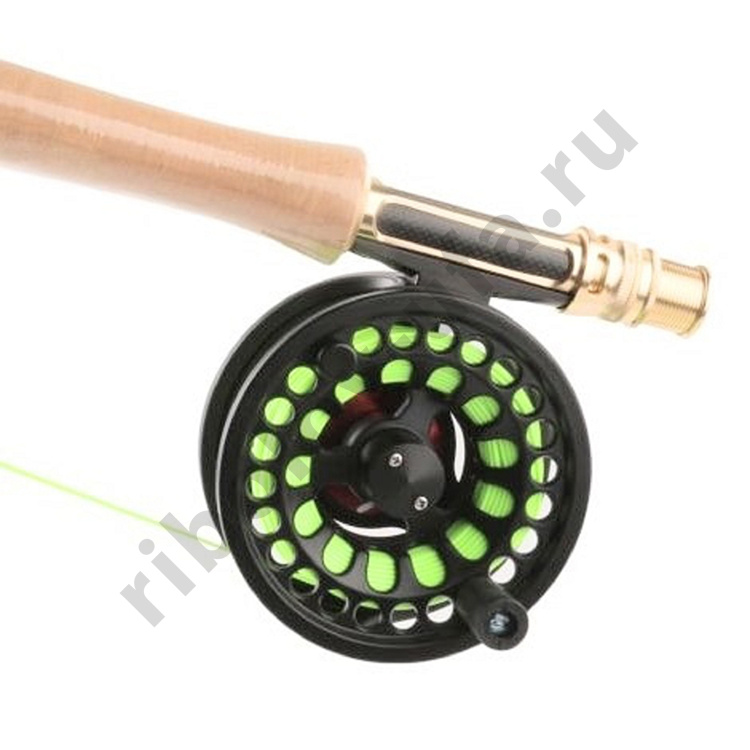 Катушка нахлыстовая Aquatic DM 5/6 класс (металлическая,начального уровня)