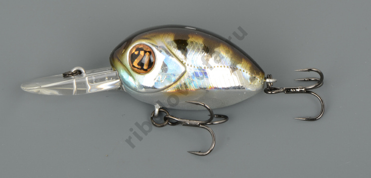 Воблер Pontoon 21 Red Rag 36F-MDR, 36мм, 6,1 гр., 1.0-1.2 м., №107