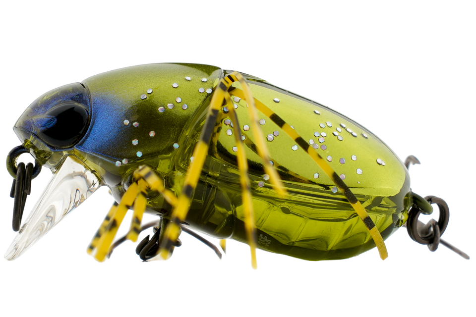 Воблер Jackall Chubby Bug 35 дл. 3.5 см, 3.7 гр., цв. hl lame kogane