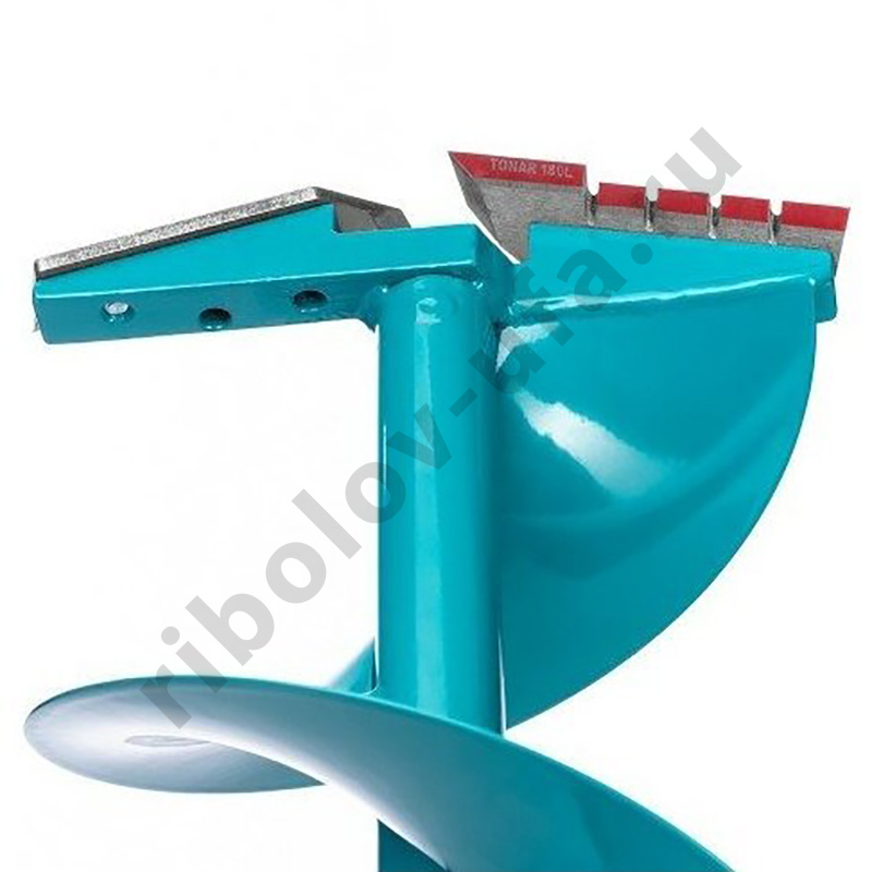 Ледобур ЛР-180Д левое вращение, цельнотянутый шнек