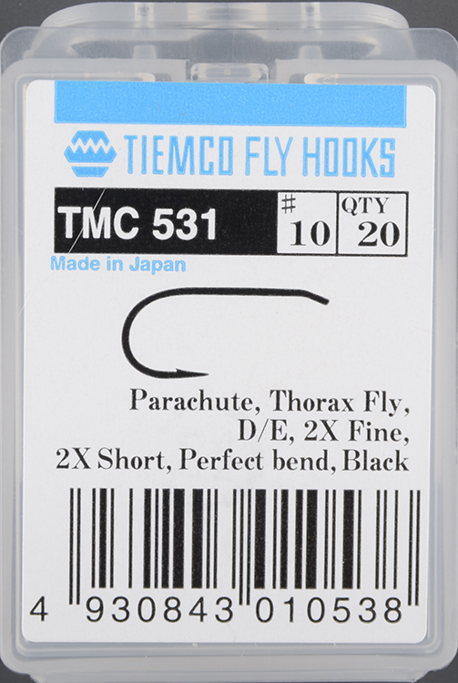 Крючки Tiemco TMC531 #10 (20 шт)