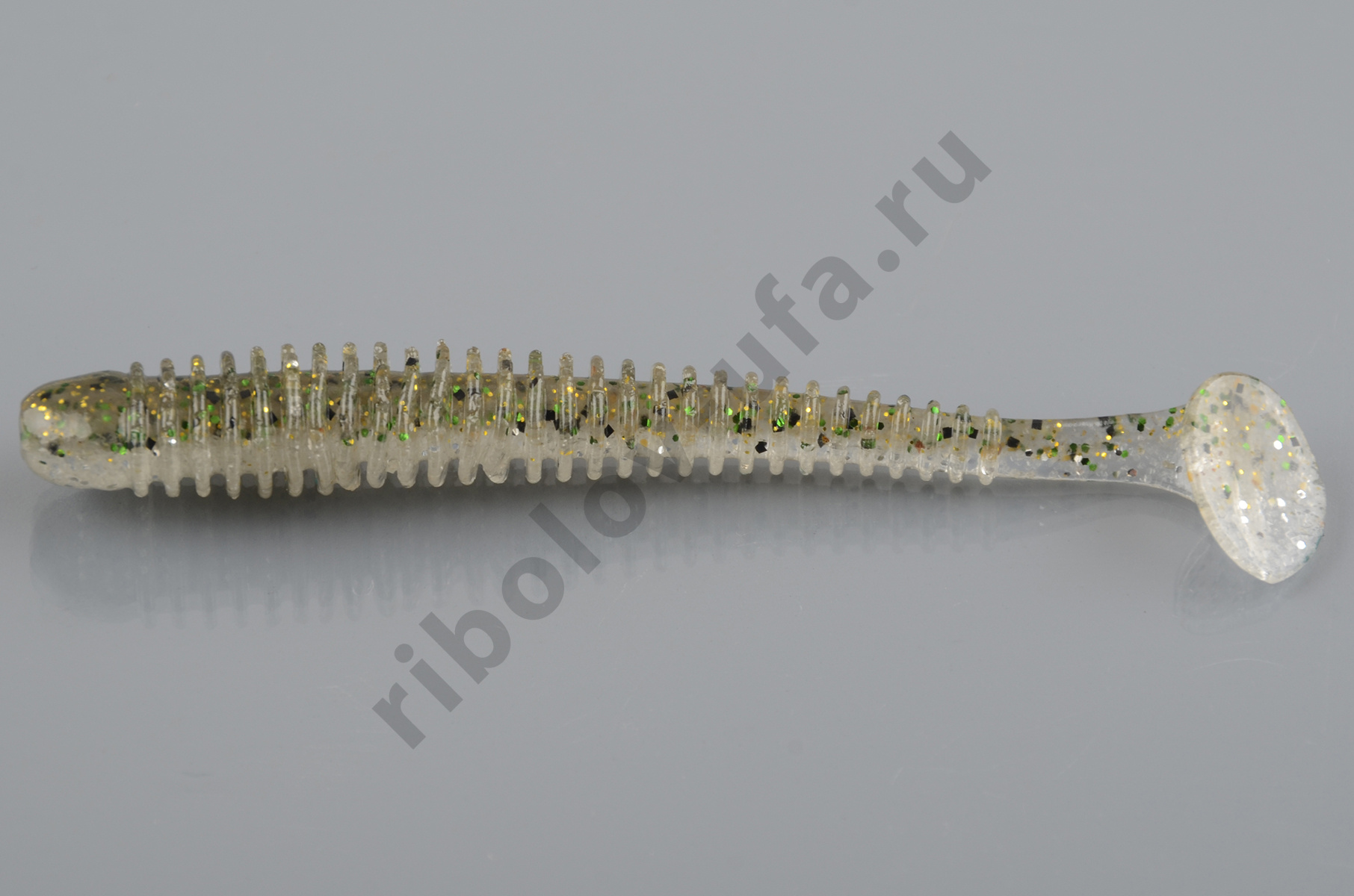 Силиконовая приманка Keitech Swing Impact 4.0 inch 10см 4.6гр (8шт/уп) # 416 Silver Flash Minnow