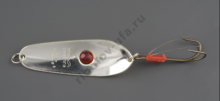 Блесна колеб. Kuusamo Rasanen 70/20 (бусинка, незацеп.) BL/Ye-S