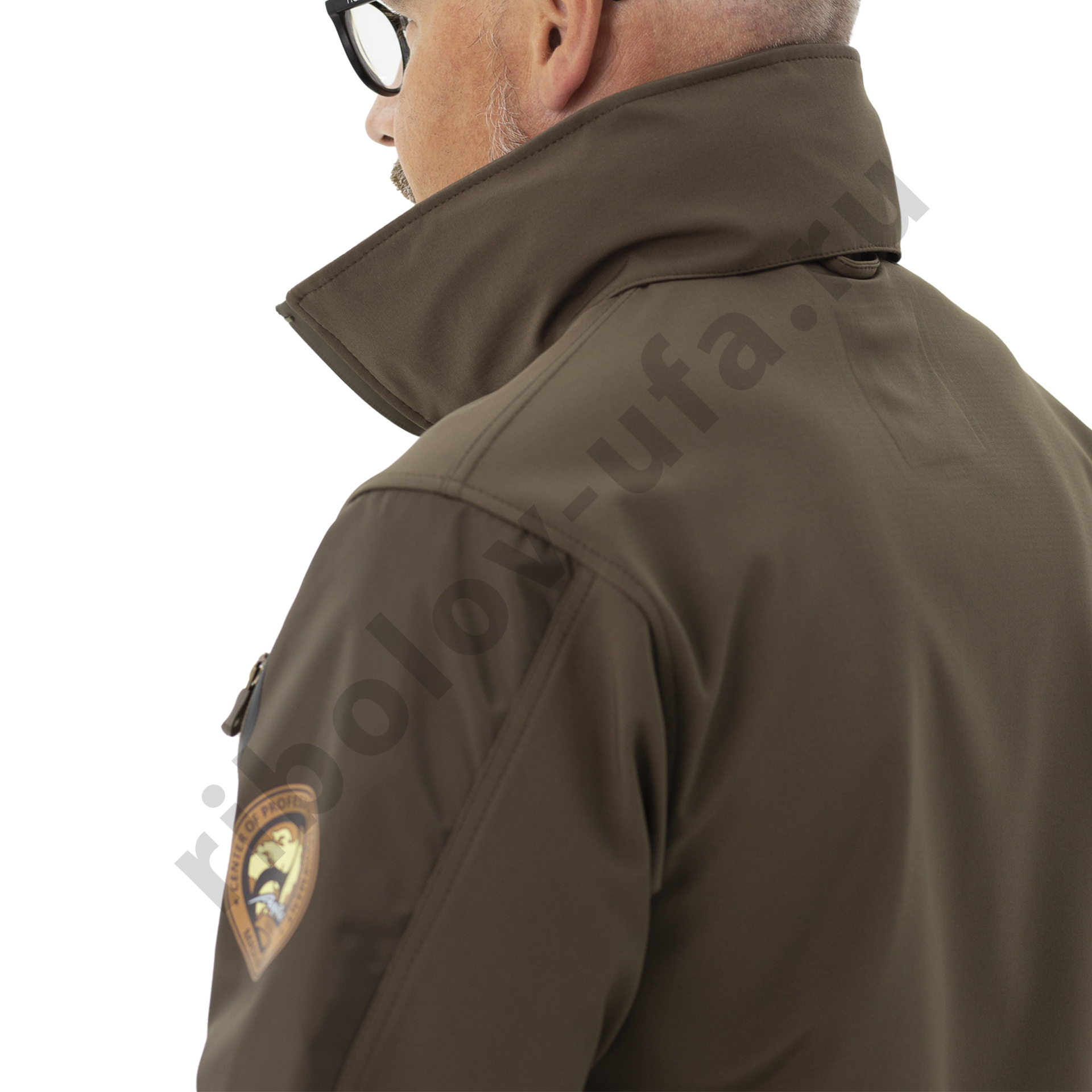 Костюм Aquatic демисезонный К-16Ф от дождя (цвет falcon, ткань soft shell) р. 50-52