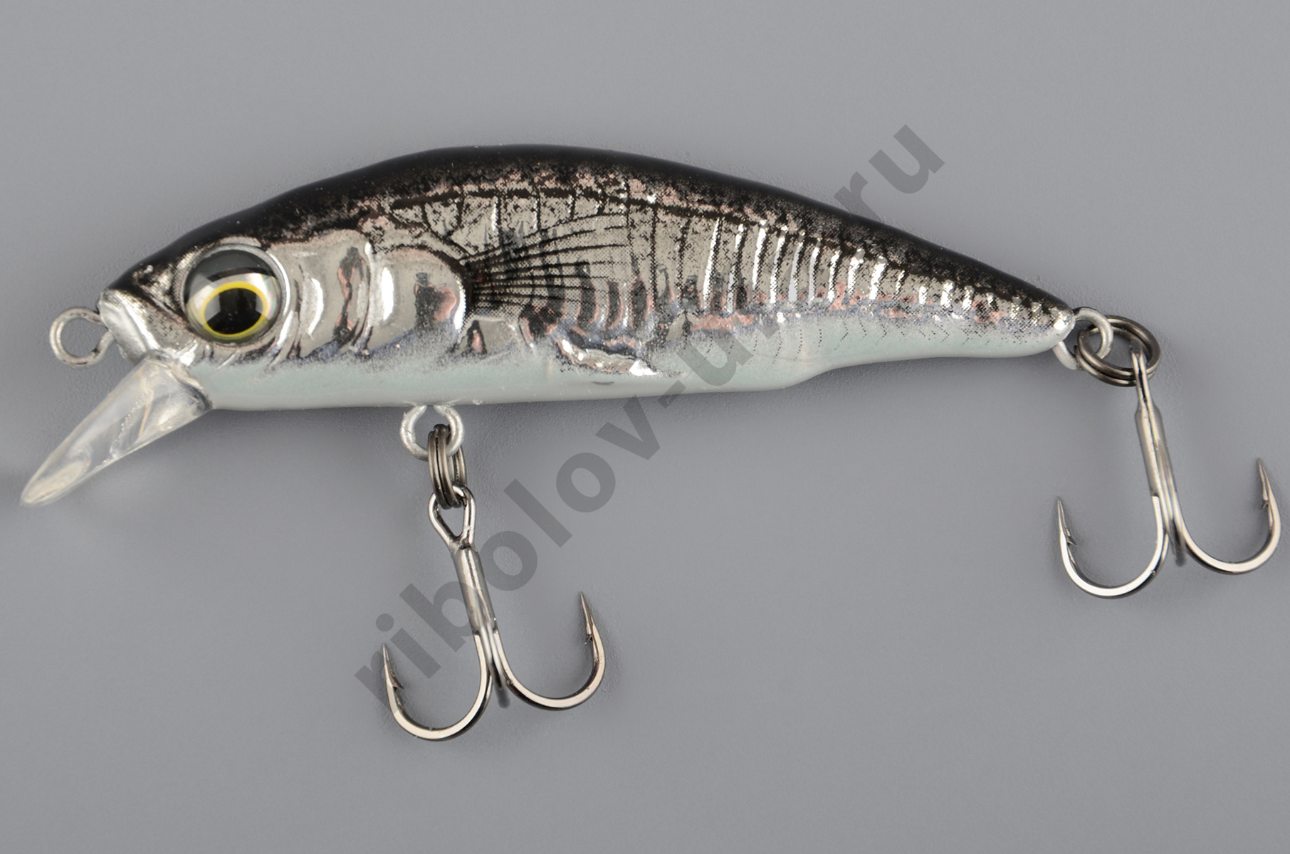 Воблер Savage Gear 3D Sticklebait Twitch 4.5, black silver