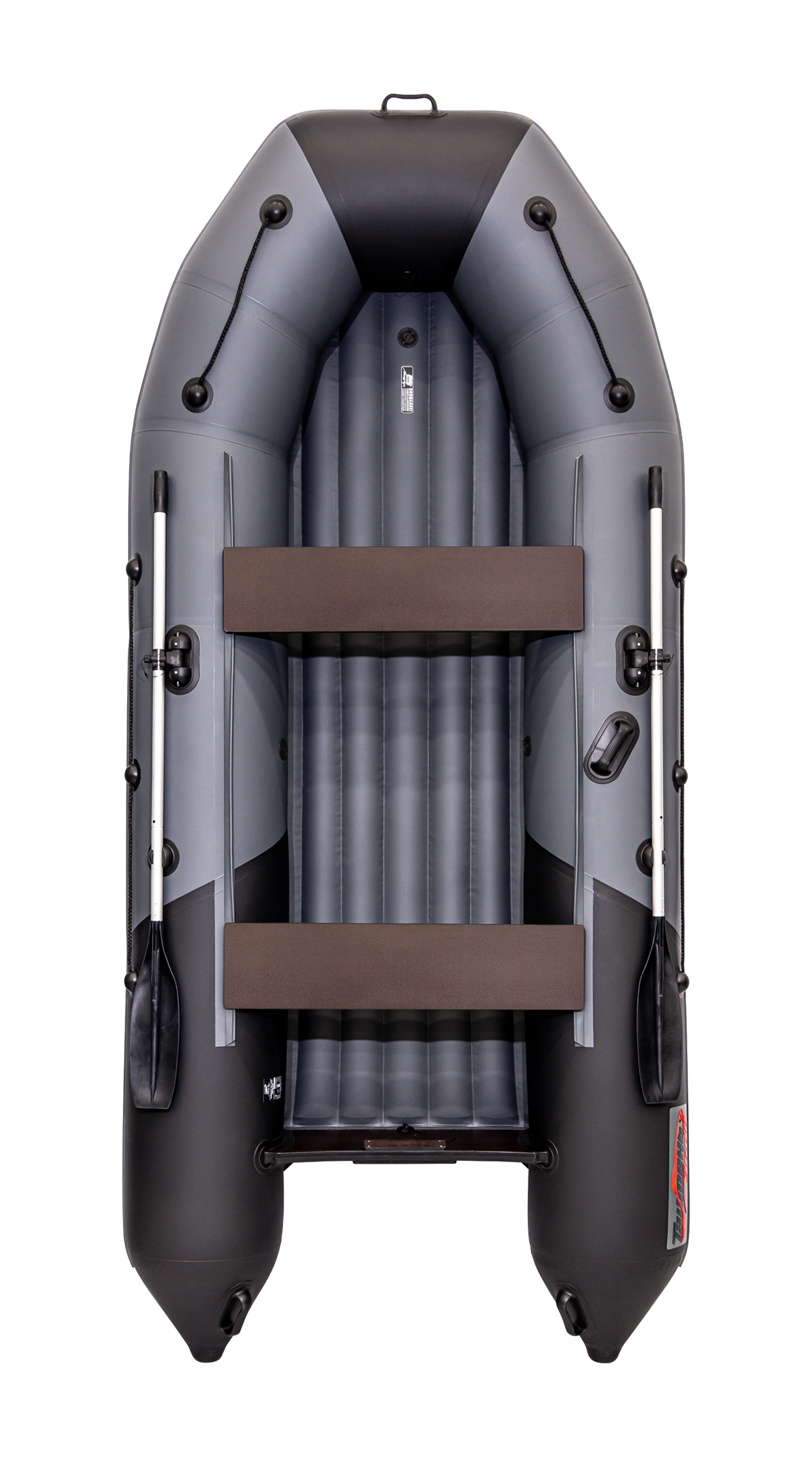 Лодка Таймень NX 3600 НДНД PRO графит/черный