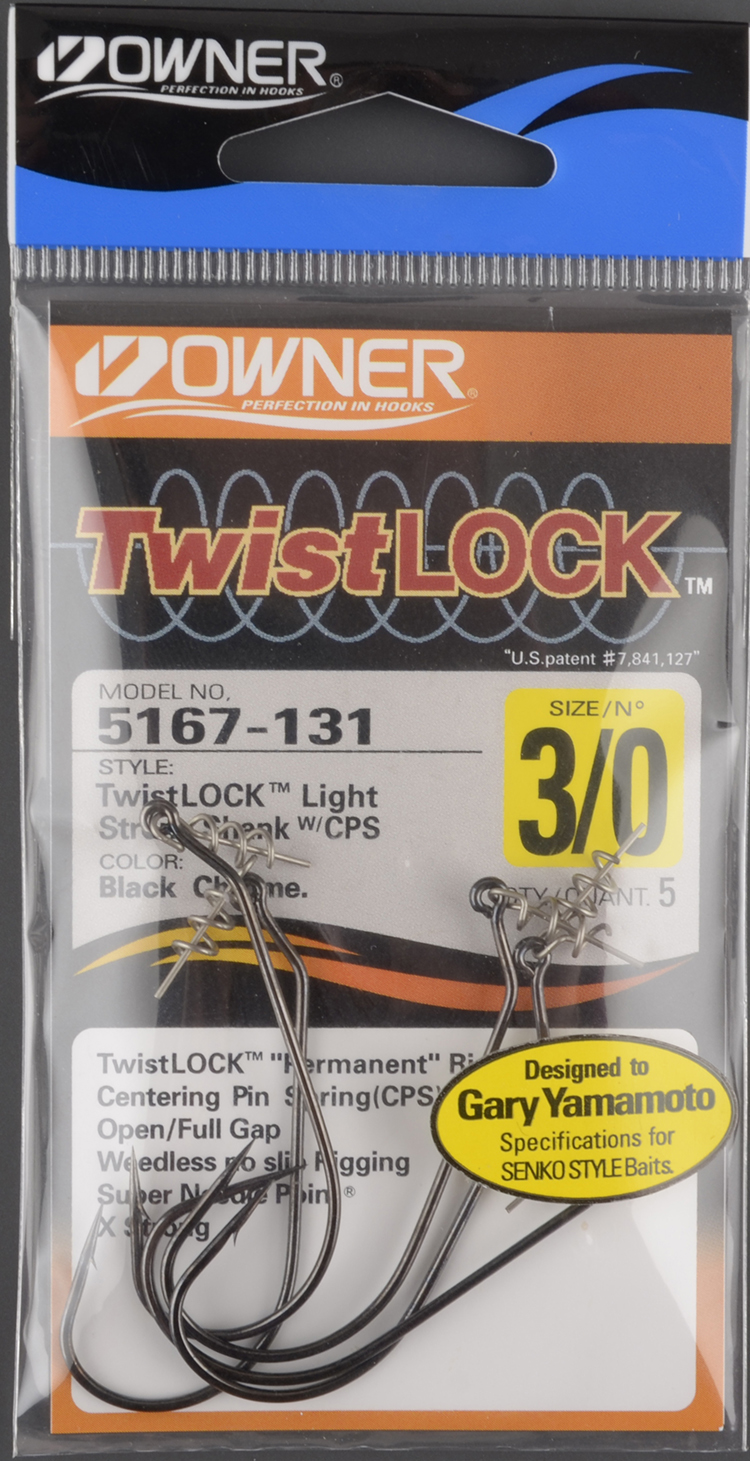 Офсетный крючок Owner (ВС) №5167 №3/0 