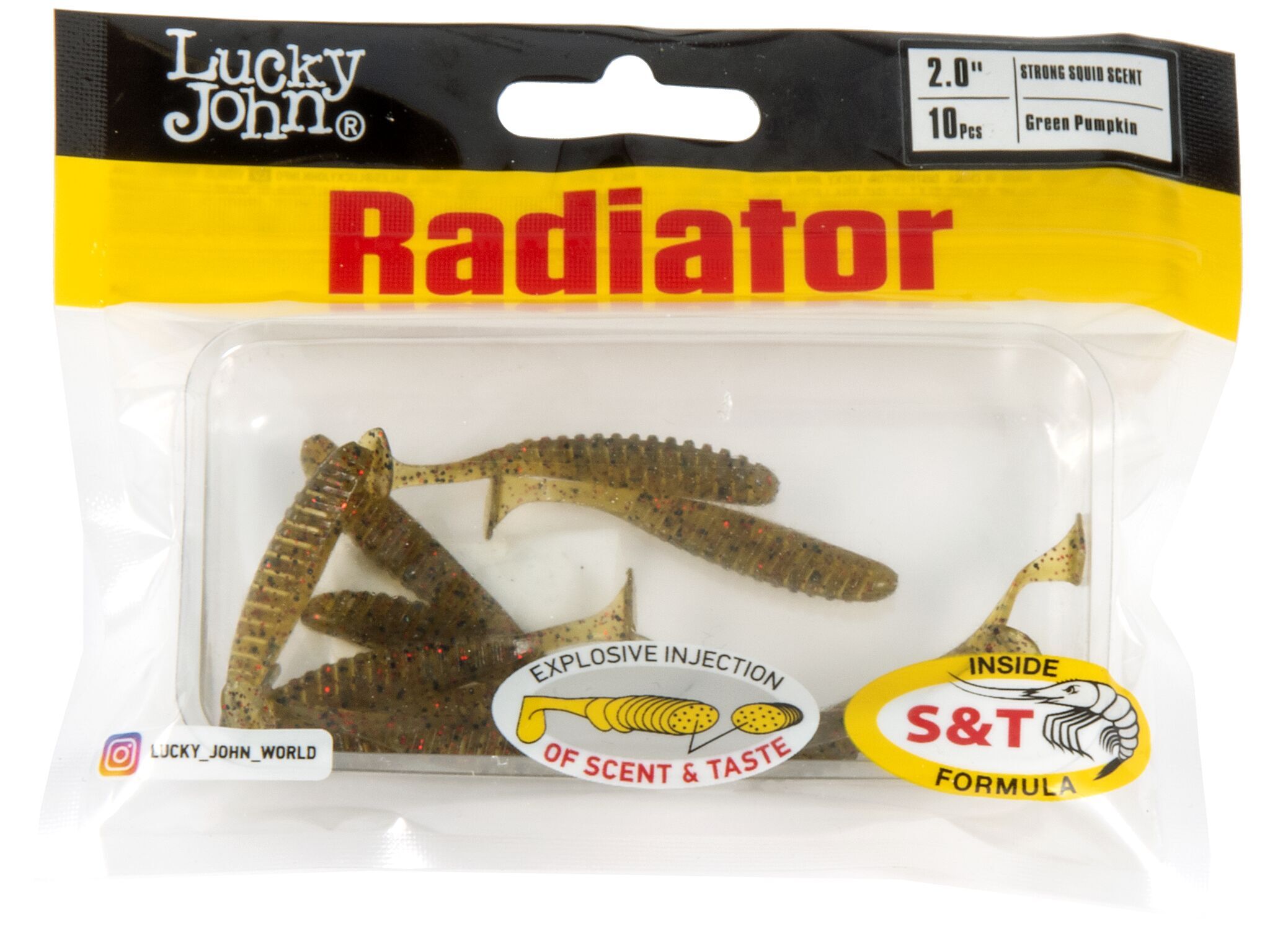 Силиконовая приманка Lucky John Radiator 2.0in 5см /PA03