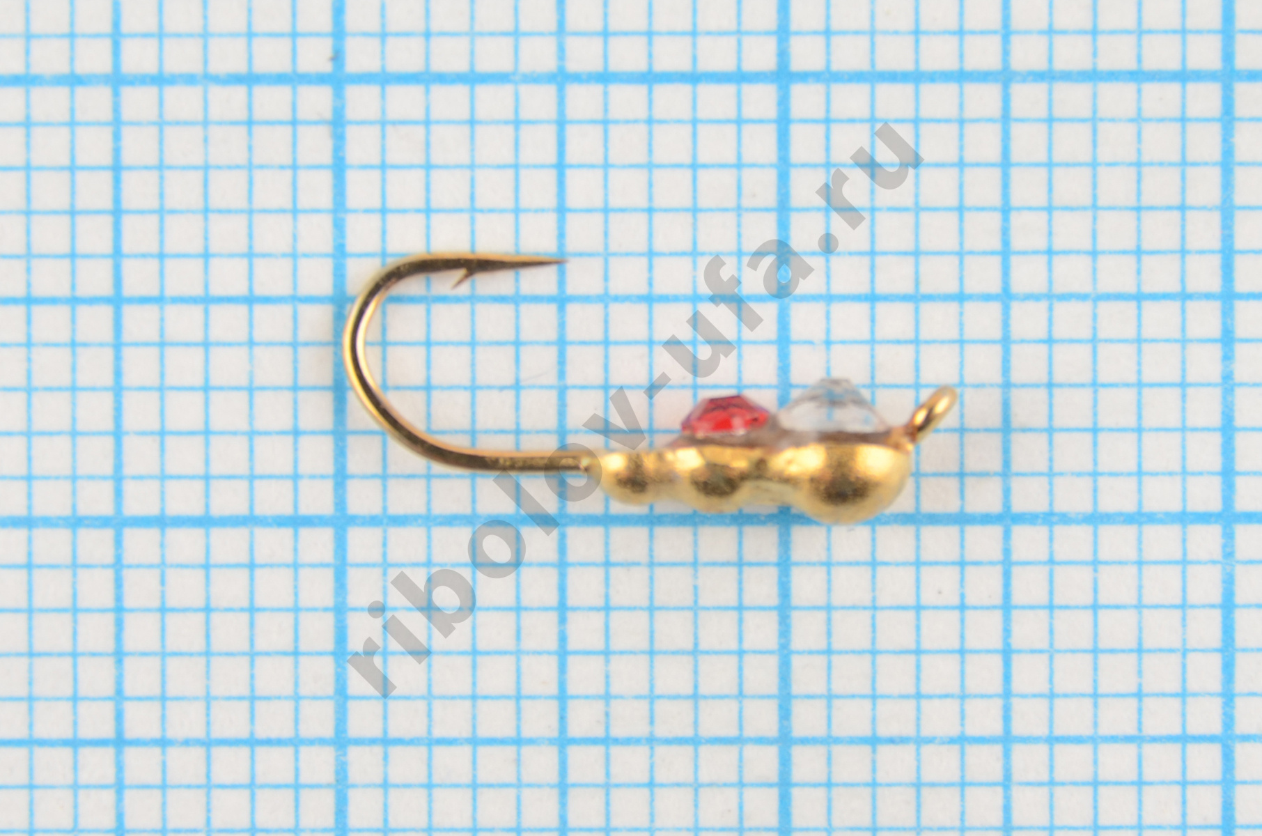 Мормышка вольфрам Bravo Fishing Муравей с ушком и Swarovski 3 мм 0,30гр Go