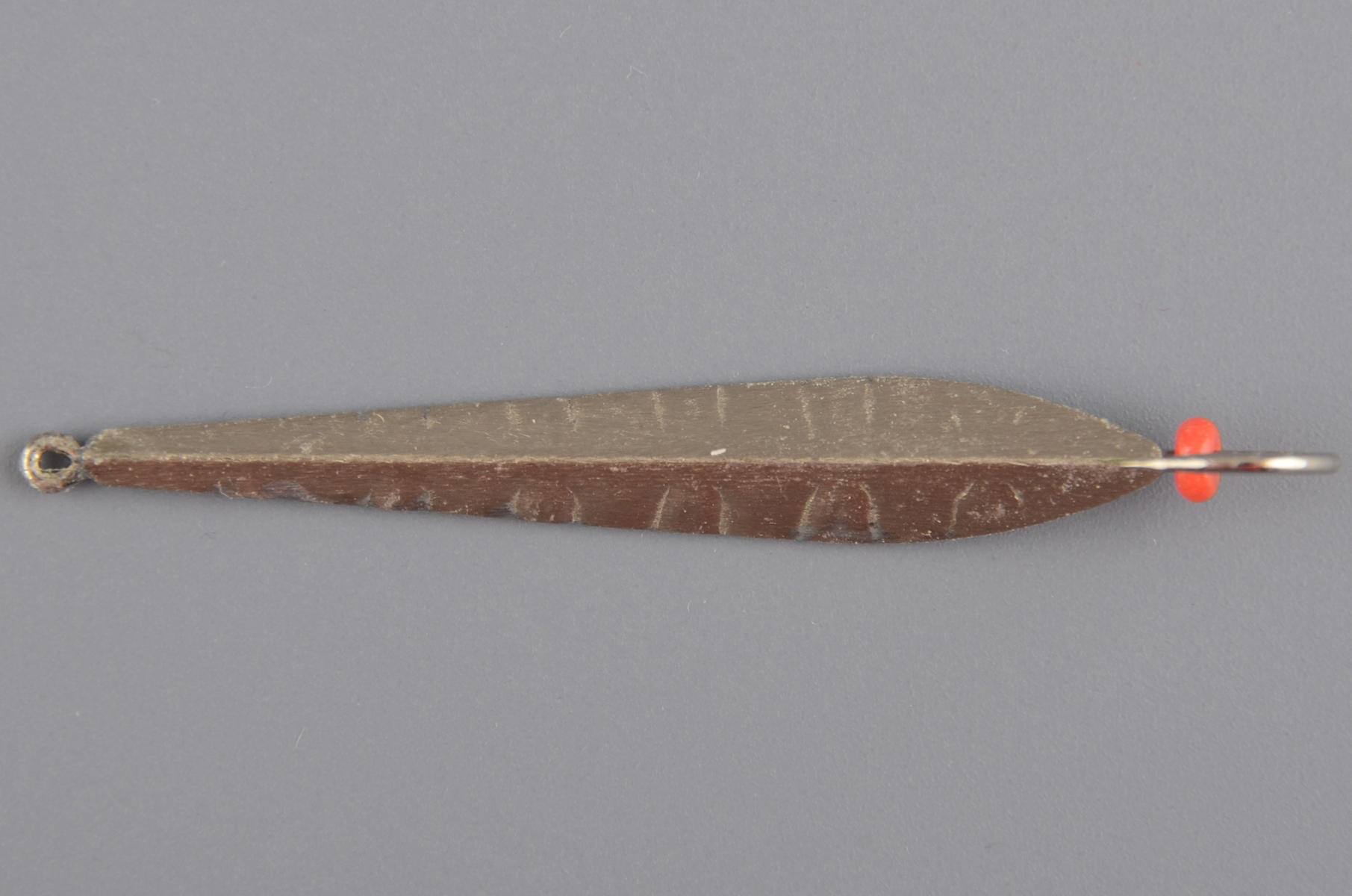 Блесна Курганская №28 с 1-м крючком, 35мм цв. серебро