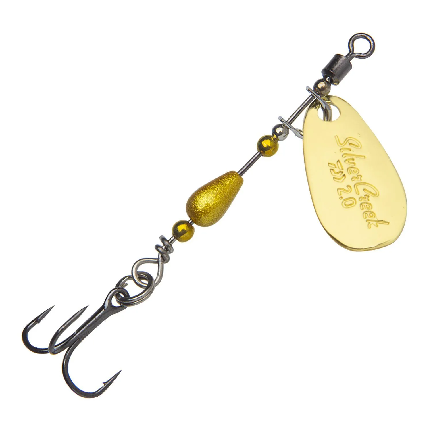 Блесна вращ. Daiwa Silver Creek Spinner 2гр Gold