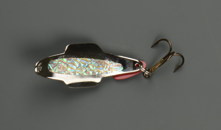 Блесна зимняя Bay de Noc Vingla #3V Nickel Ice