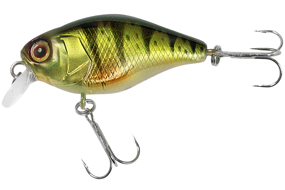 Воблер Jackall Chubby 38 дл. 3.8 см, гл. 0.6-1.0 м, 4 гр., floating, цв. ghost g perch