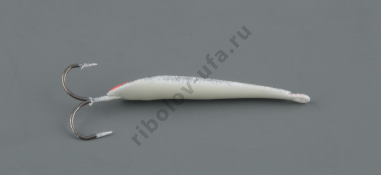 Блесна зимняя Пирс Малек большой 1,7 гр, нейзильбер+СН, с 2-мя крючками