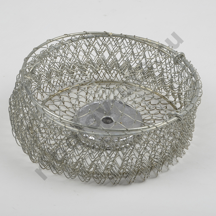 Кормушка метал. оцинкованная огруженная 1,0л. Три кита