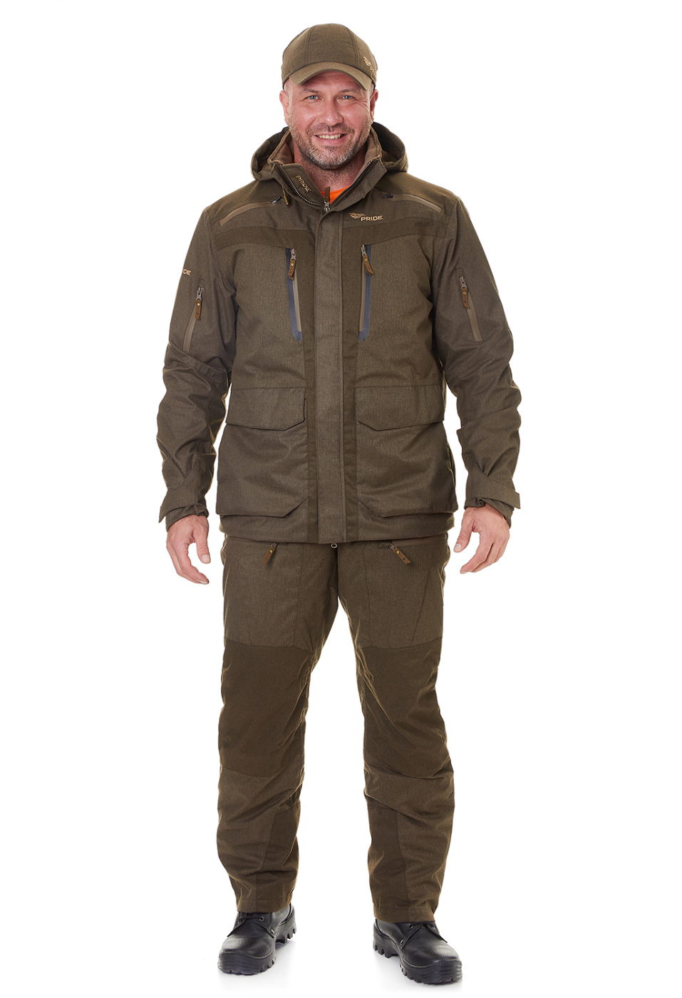 Костюм Novatex Pride демисезонный Винчестер цв.Коричневый тк. Бавария р. 48-50 рост 170-176