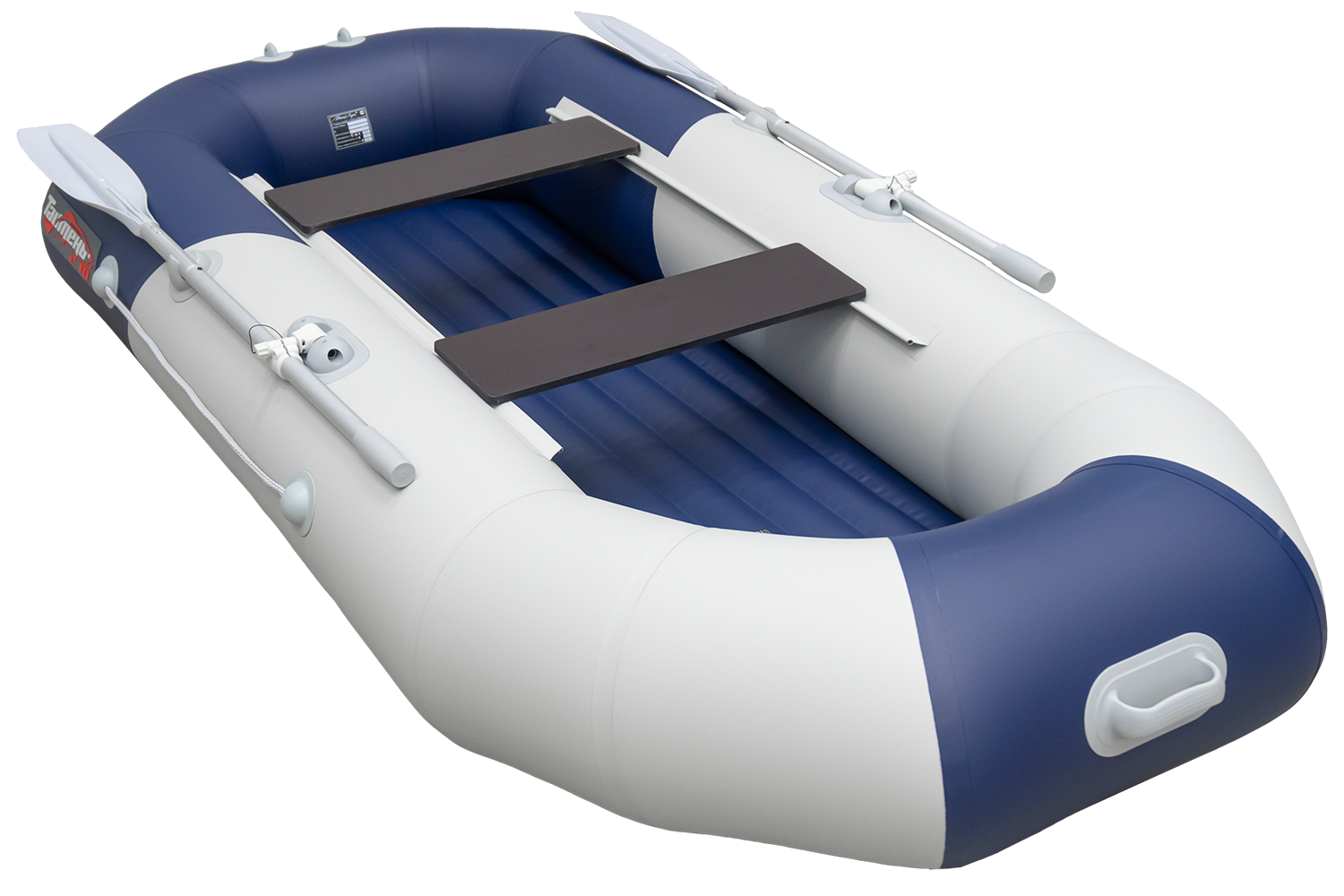 Лодка Таймень NX 270 НД комби св-сер/синий