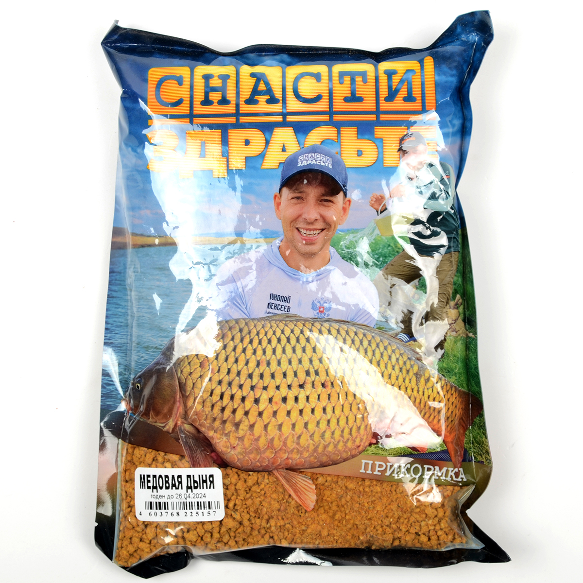 Прикормка Minenko Снасти Здрасьте! 0,8кг Медовая Дыня (карповая) 