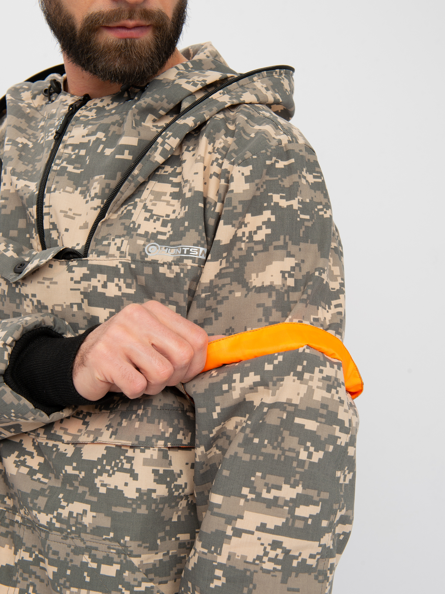 Костюм летний Антигнус-Люкс ткань Сорочка цвет 128/2 (светлый пиксель) Размер: 52-54, Рост: 182-188