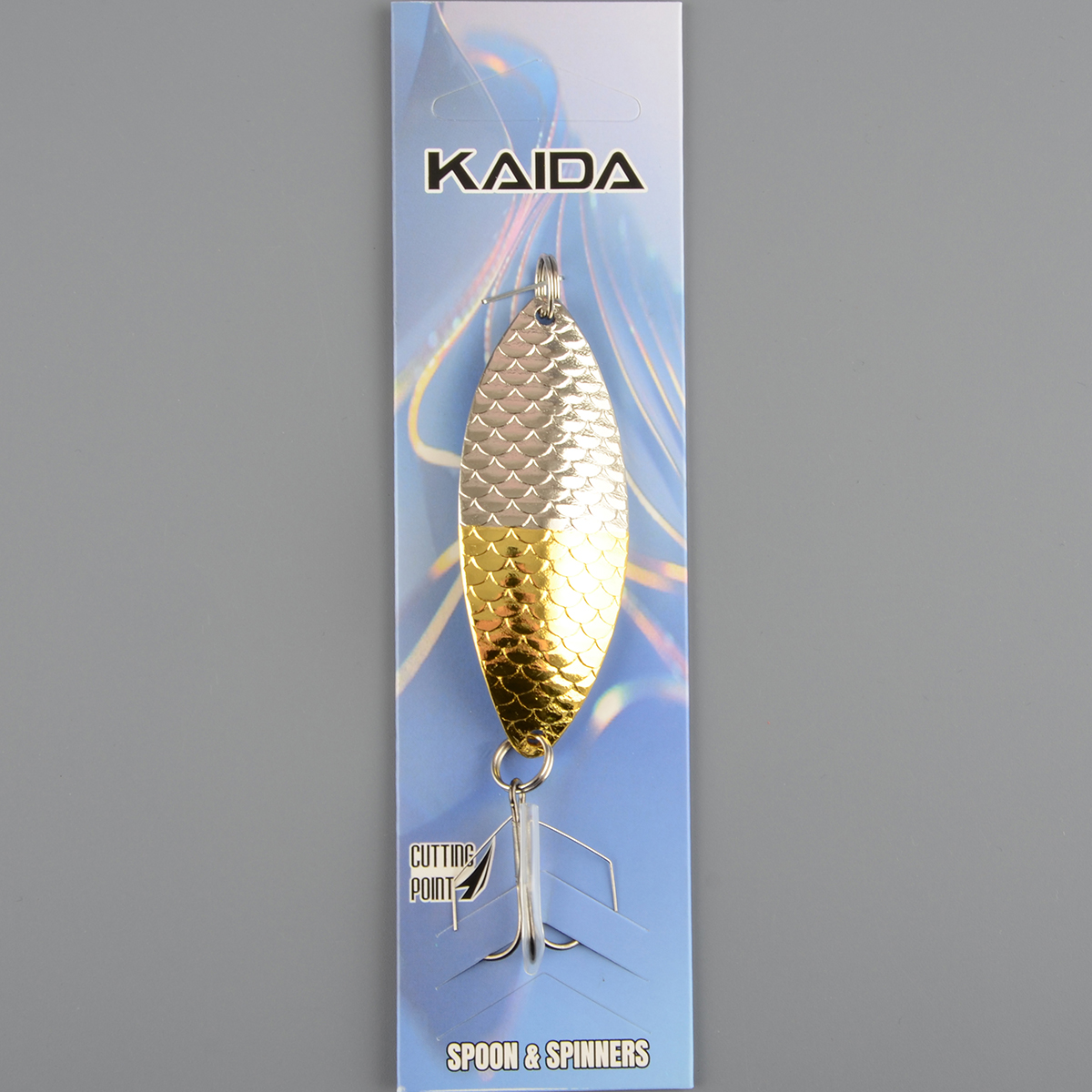Блесна Kaida колеблющаяся А1016 21гр. цв.04 тройник незацепляйка