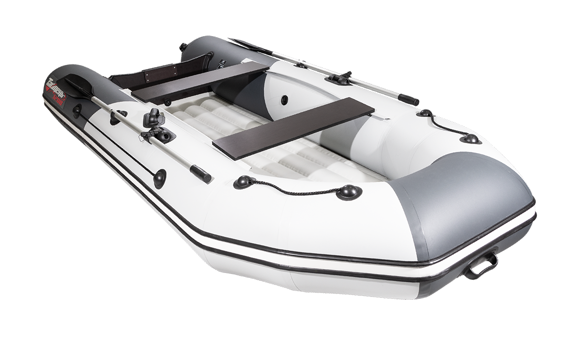 Лодка Таймень NX 3200 НДНД светло-серый/черный