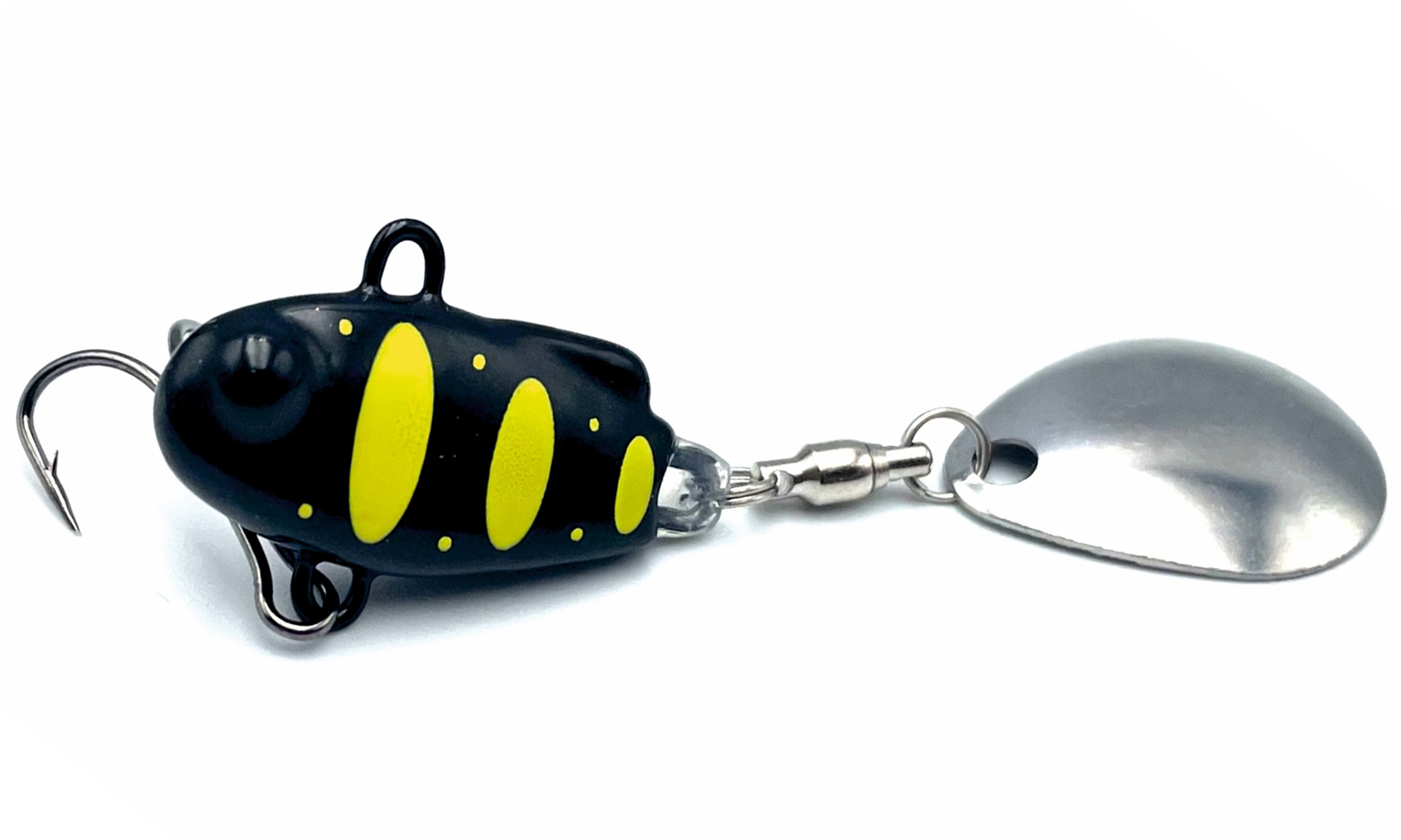 Тейл-спиннер UF Studio Наш ТС-1 25гр. # 06, цв. Черный-желтый