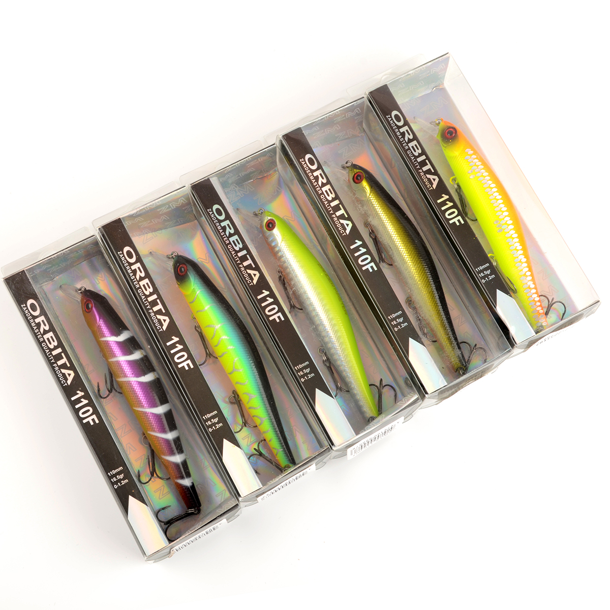 Воблер Zander Master Orbita110F 16.5гр, 0-1,2м цв. 15