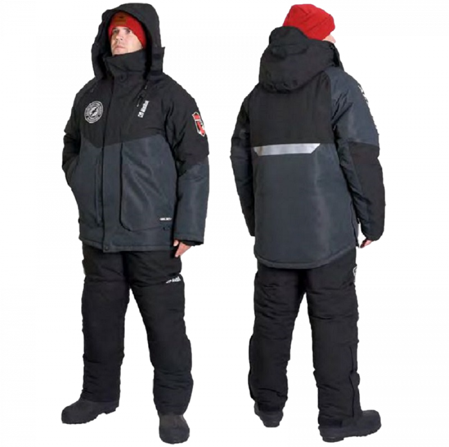 Костюм зимний Alaskan Savoonga   серый/черный р. M (РР)