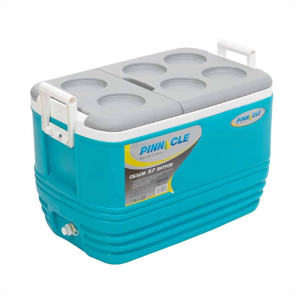 Изотермический контейнер Pinnacle Eskimo 57л цв. голубой