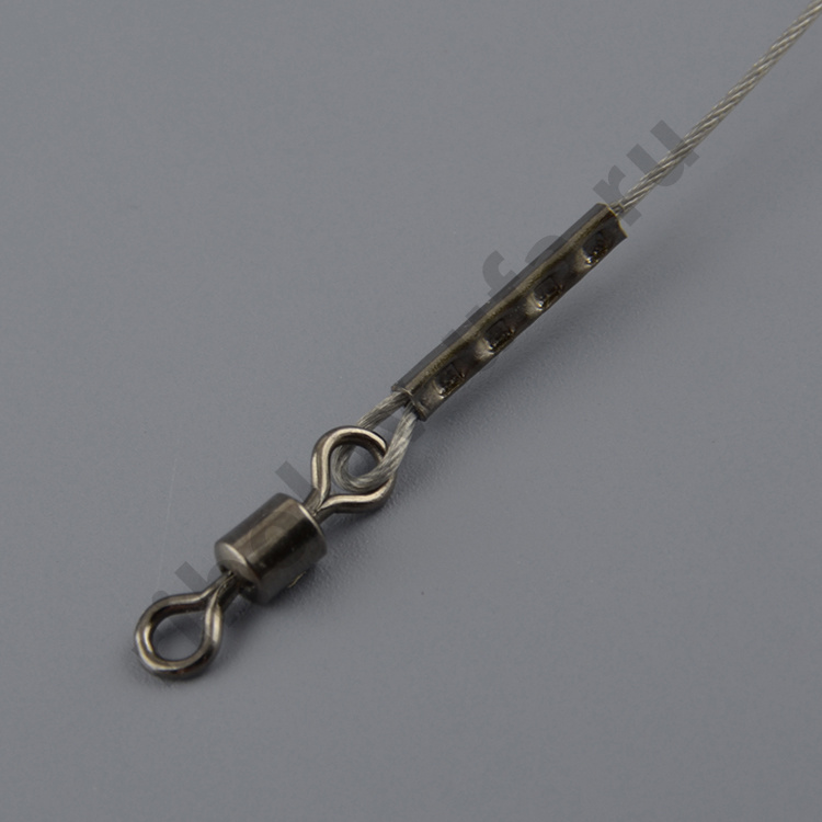 Набор поводков Hitfish Econom Leader 7x7 Nylon 200mm, 14.0 kg (2 шт/уп)