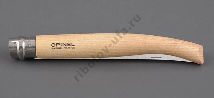 Нож Opinel 10 филейный нержавеющая сталь, бук, slim