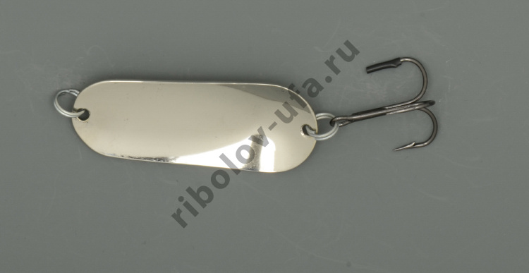 Блесна Бубнов колеблющаяся Шторлинг 57 мм 14 гр. жел/бел