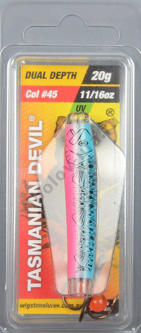 Блесна Wigston Lures Tasmanian Devil 20гр #45 Rainbow Trout 