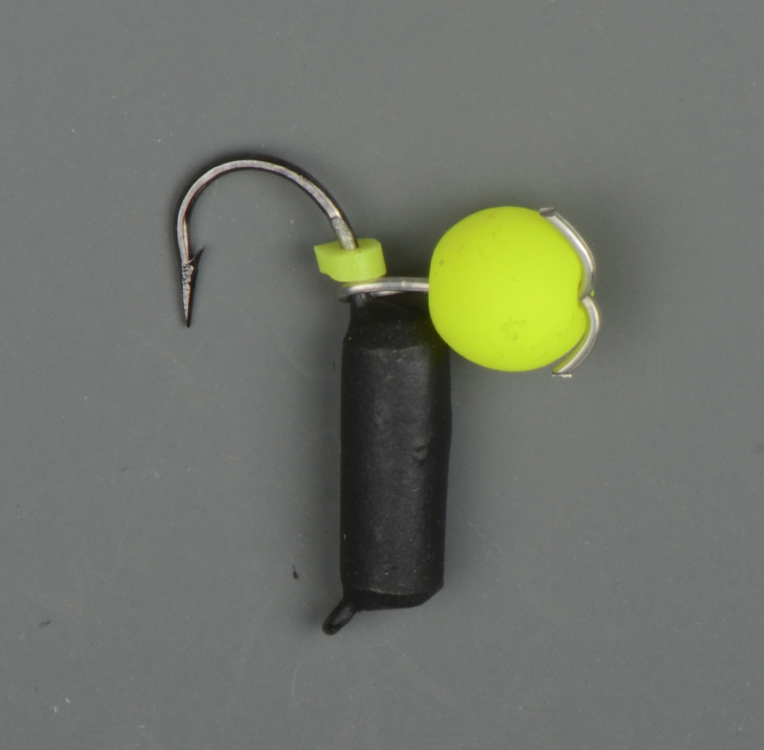 Мормышка Wormix точеная вольфрамовая Столбик d=2.5 с бусиной Неон арт. 339