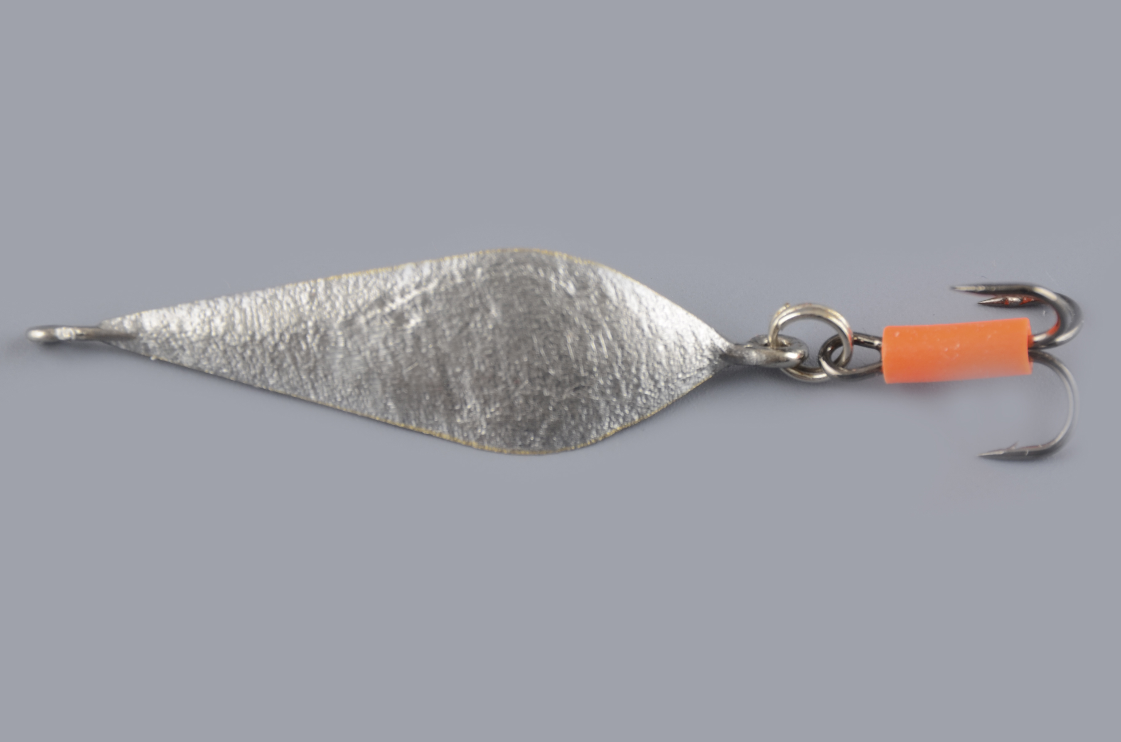 Блесна Курганская Маропедка №8 с тройником, 30мм 150° цв. золото