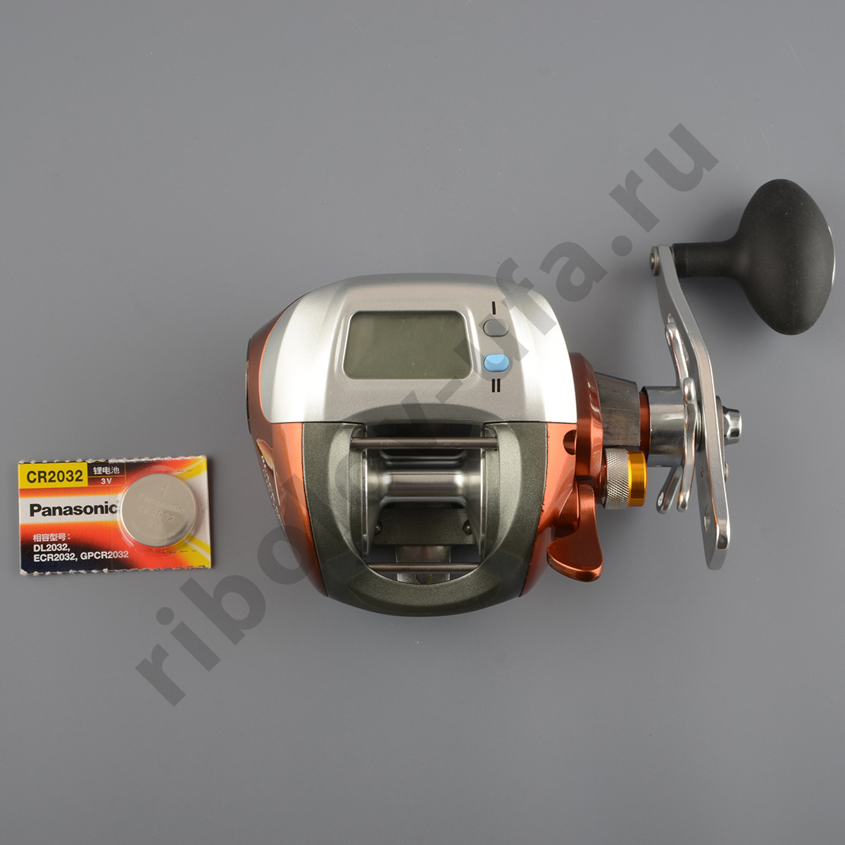 Катушка мульт. Grfish Black Sea Digital 4+1RB с эл.счетчиком лески