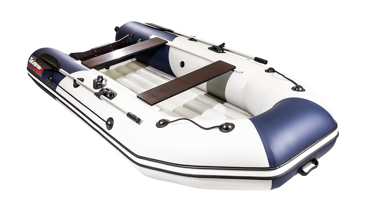 Лодка Таймень NX 3200 НДНД светло-серый/синий