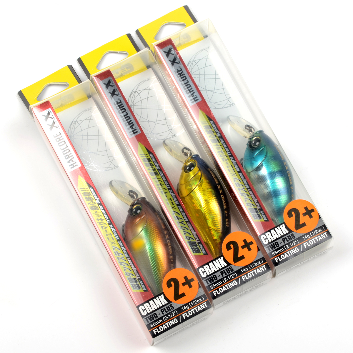 Воблер Yo-Zuri F1101 Hardcore XX Crank 2+ 65 мм 14гр цв.MGSA