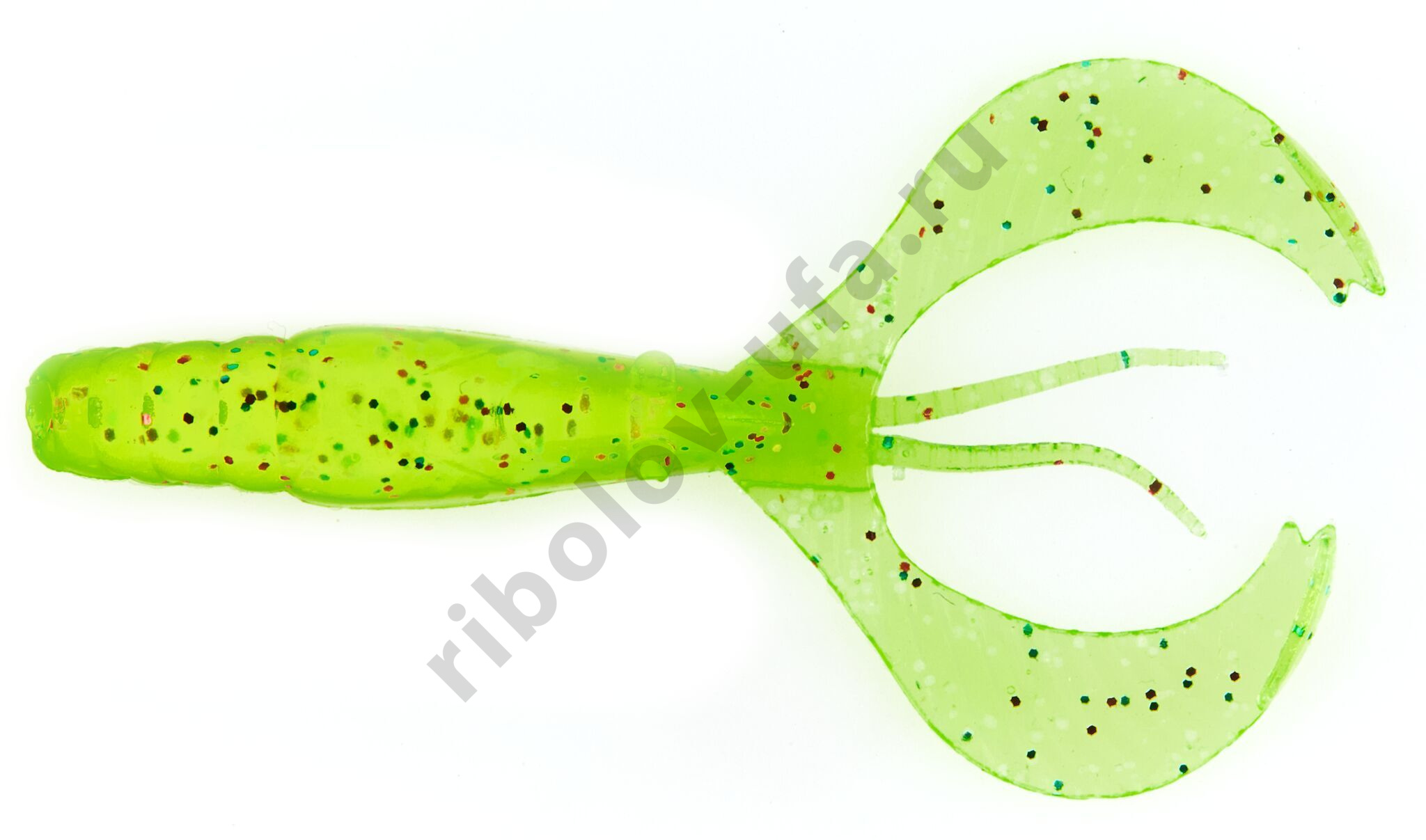 Силиконовая приманка Lucky John Pro Series Curly Shrimp 2.0in 5.0см /S15