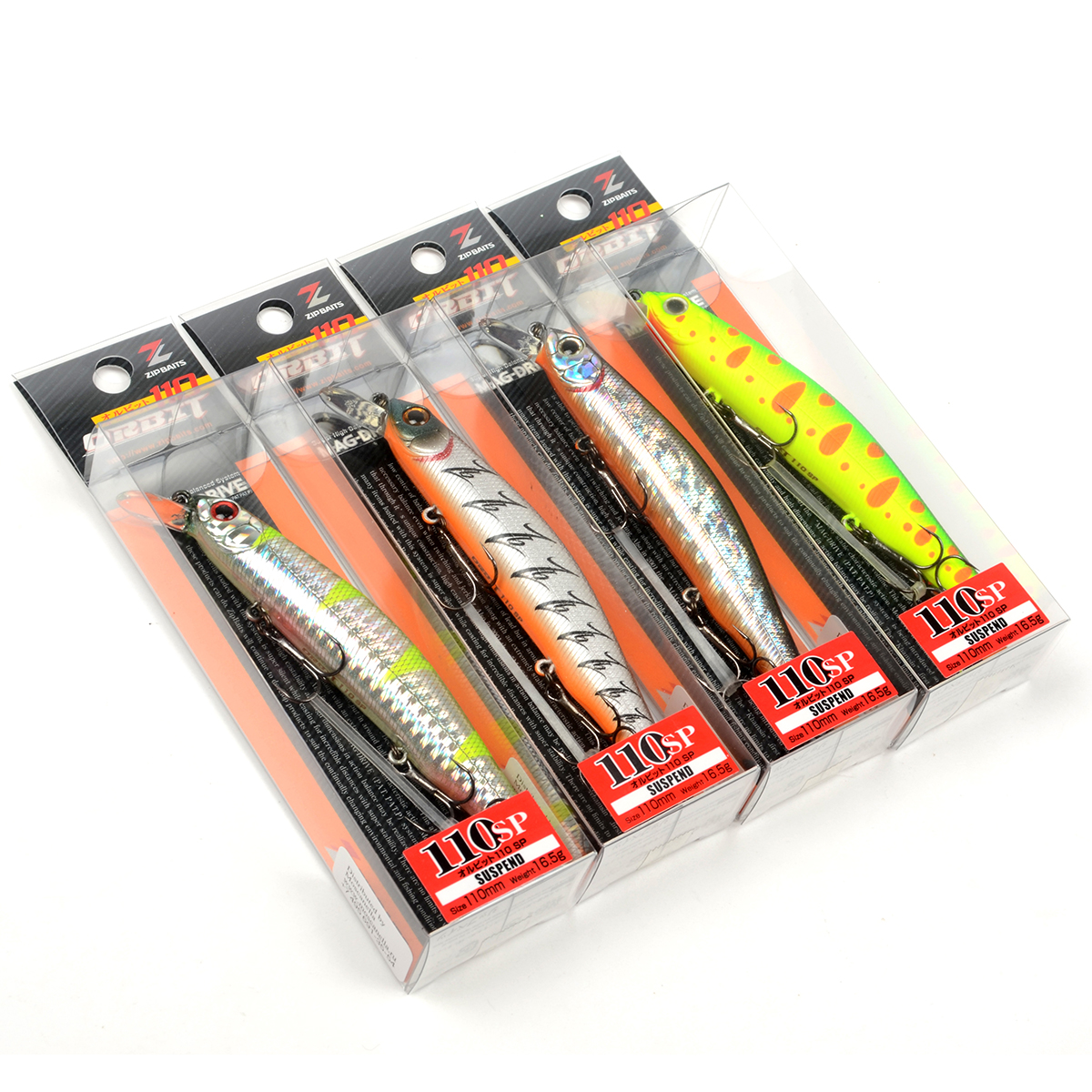 Воблер Zipbaits Orbit 110 SP-SR, 110 мм, 16.5 гр.. суспенд., загл. 0.8-1.0 м, цвет № 216R