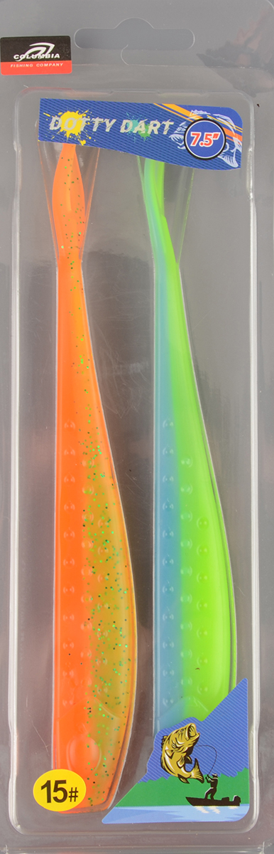 Силиконовая приманка Columbia Dotty Dart 7.5in #15