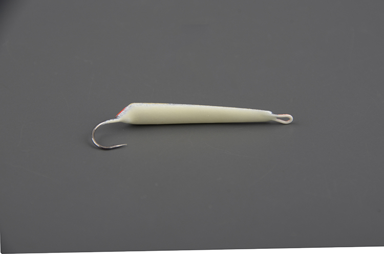 Блесна зимняя Пирс Лонг большой 1,7 гр., латунь+СН, с 1-м крючком